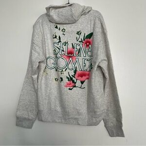 Selena Gomez Full Zip Hoodie Gray Size 1X